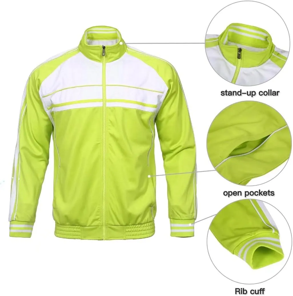 Tracksuit for men outfit 2 pieces classic side Striped jogging suit set active outwear