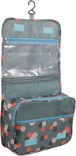 Travel Toiletry Organizer Makeup Pouch Storage Bag Personal Care Holder Compact Toiletries Container
