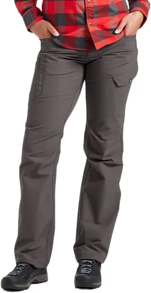 TRUEWERK Womens Workwear Pants - T1 WerkPants - Relaxed Fit, Lightweight, Moisture Wicking, Cargo Pants with 4-Way Stretch