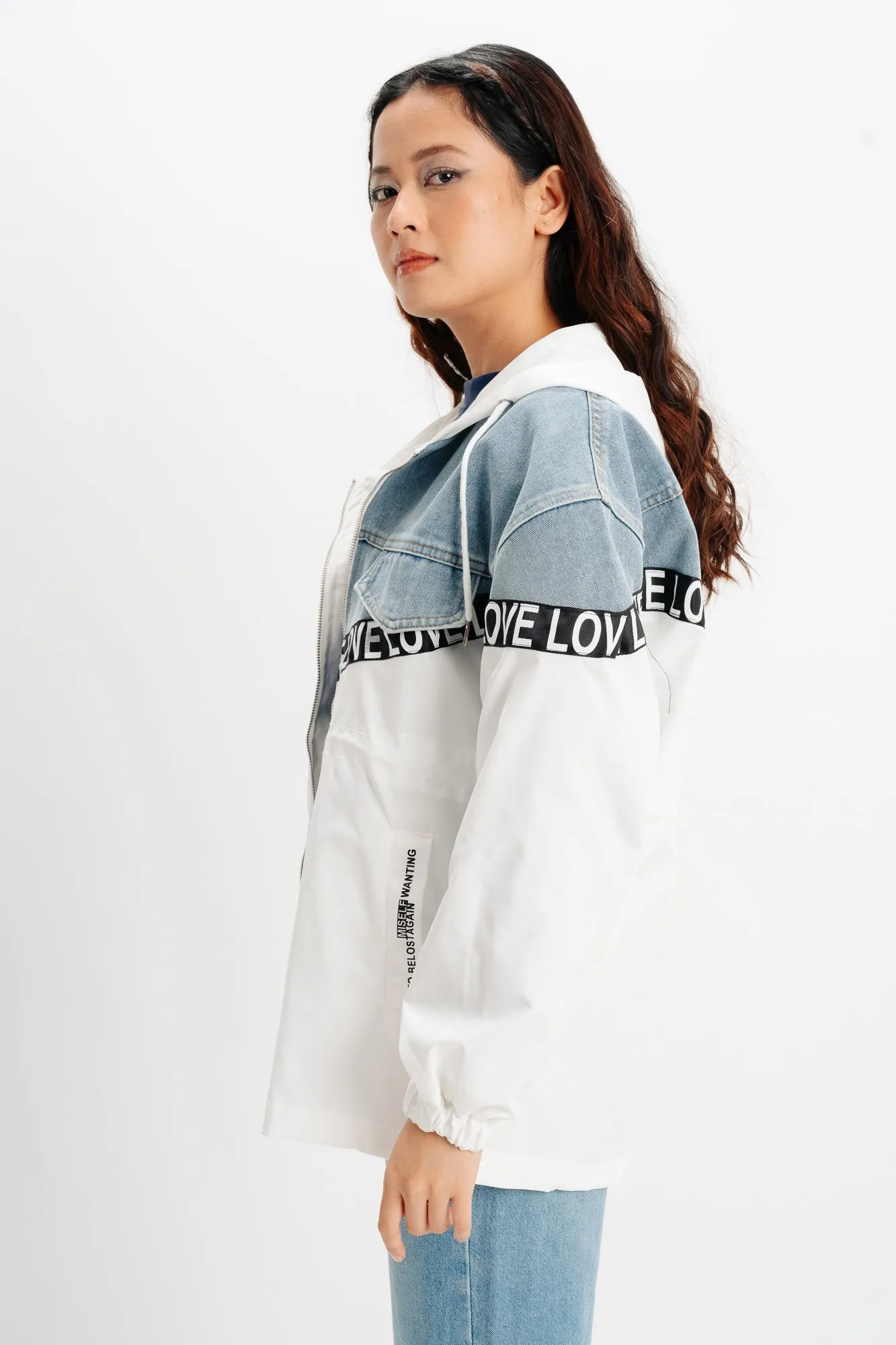 Two Tone Denim Jacket