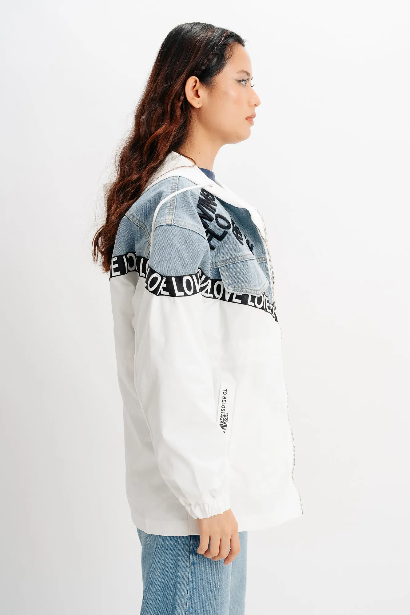Two Tone Denim Jacket