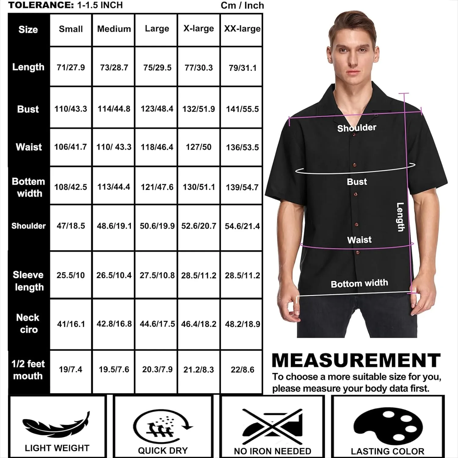 visesunny Mens Unique Pattern Hawaiian Shirt Beach Tropical Button Up Shirts Vacation Cruise Hawaii Summer Clothes