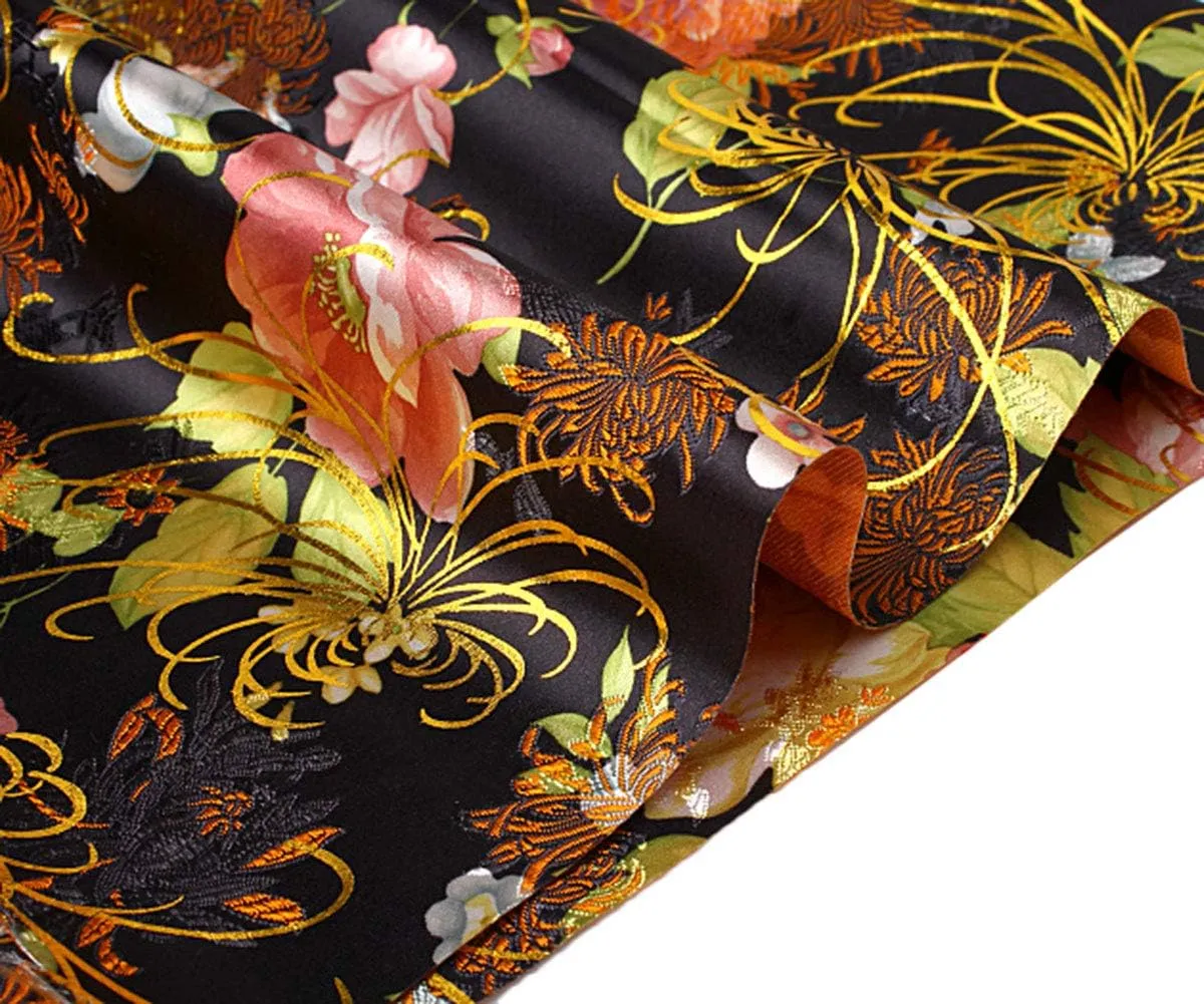 Wemaliyzd Men's 2 Piece Slim Fit Suit Shawl Lapel Floral Homecoming Party Blazer Pants