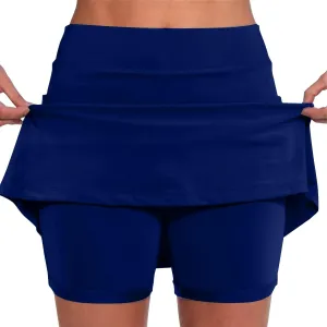 Women's Golf Skirts Skort High Waisted Stretchy Tennis Skirt Short Athletic Tennis Workout Sports Pickleball Skorts
