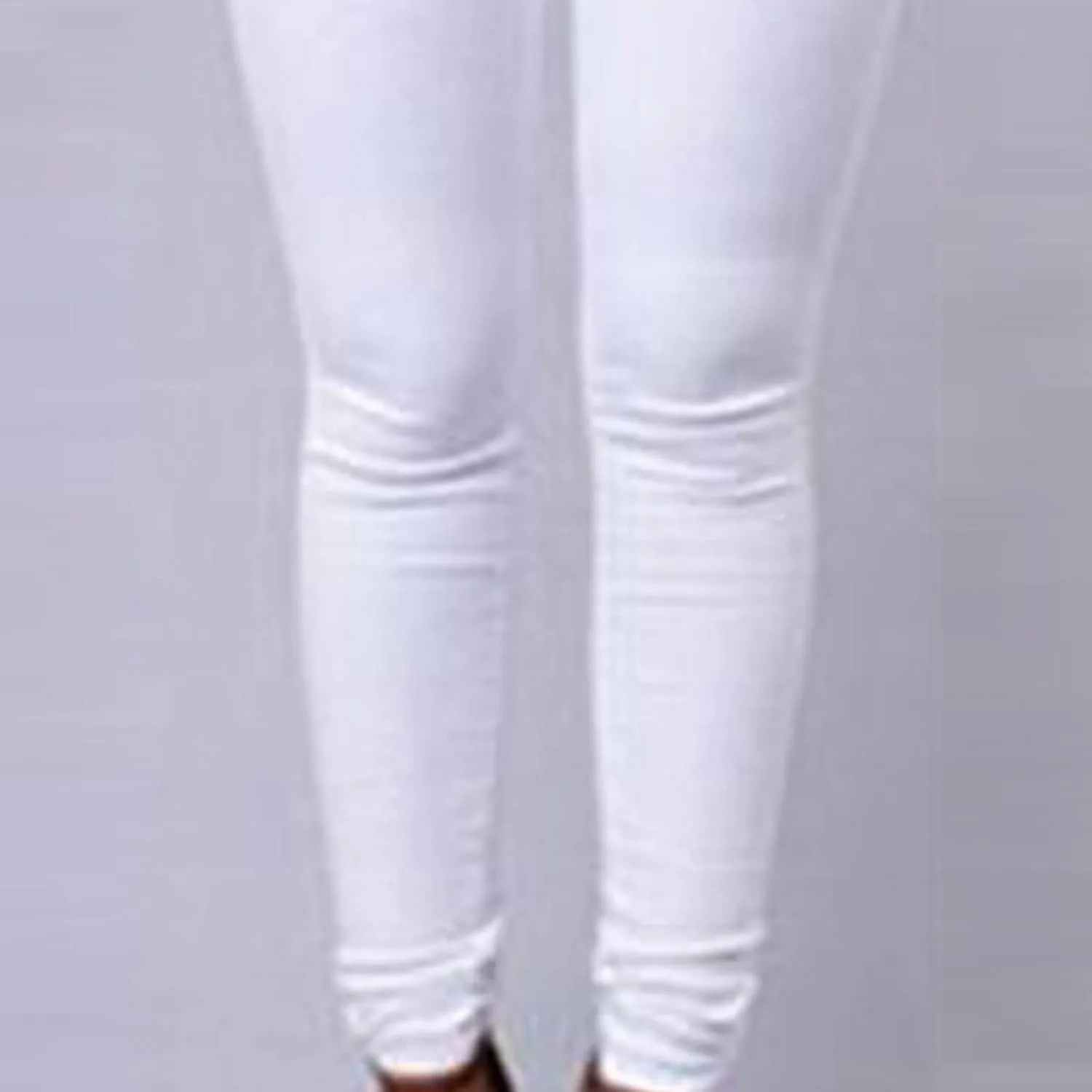 Women's High Waist Stretch Skinny Embroidered Flower Print Leggings Classic Jean Trousers Slimming Jean Jogger